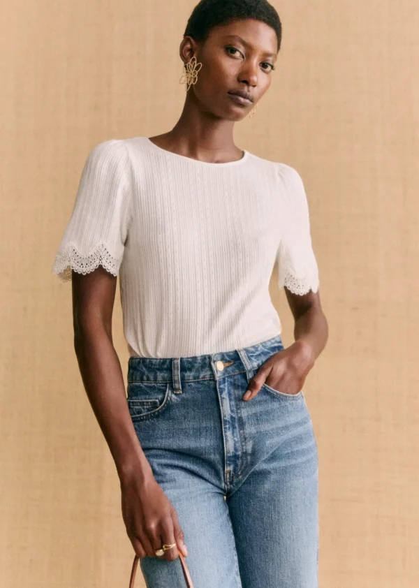 Sezane T-Shirt Cléa< T-shirts