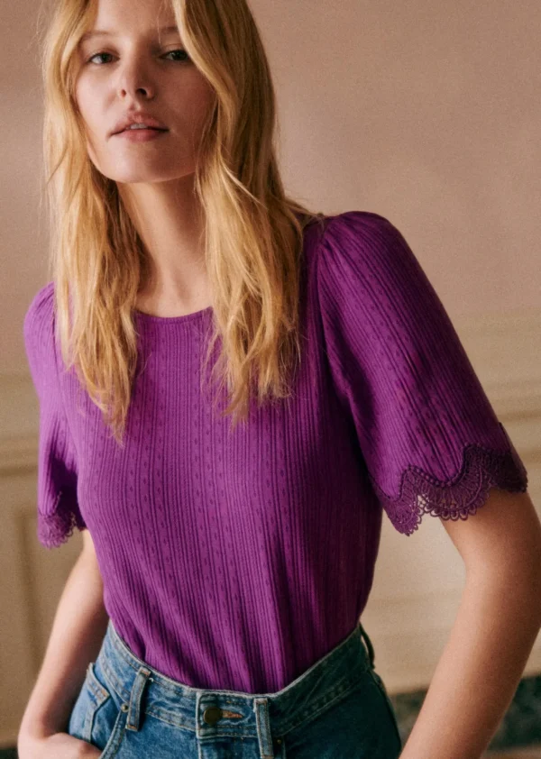 Sezane T-Shirt Cléa< T-shirts