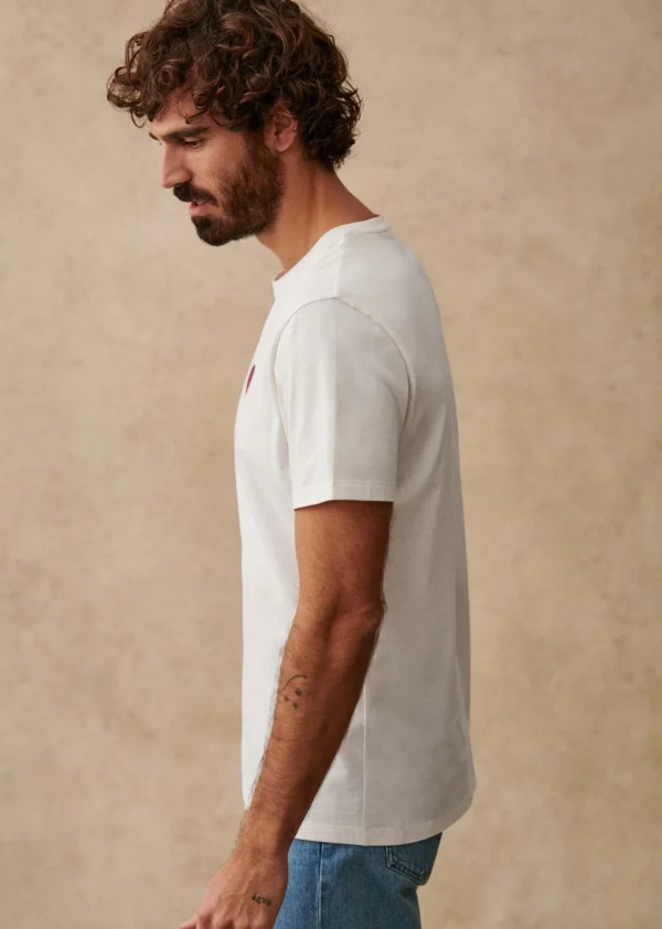 Sezane T-Shirt Coeur Chamade< Gemusterte t-shirts