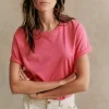 Sezane T-Shirt Conrad – Rosa Schöpfung< T-shirts