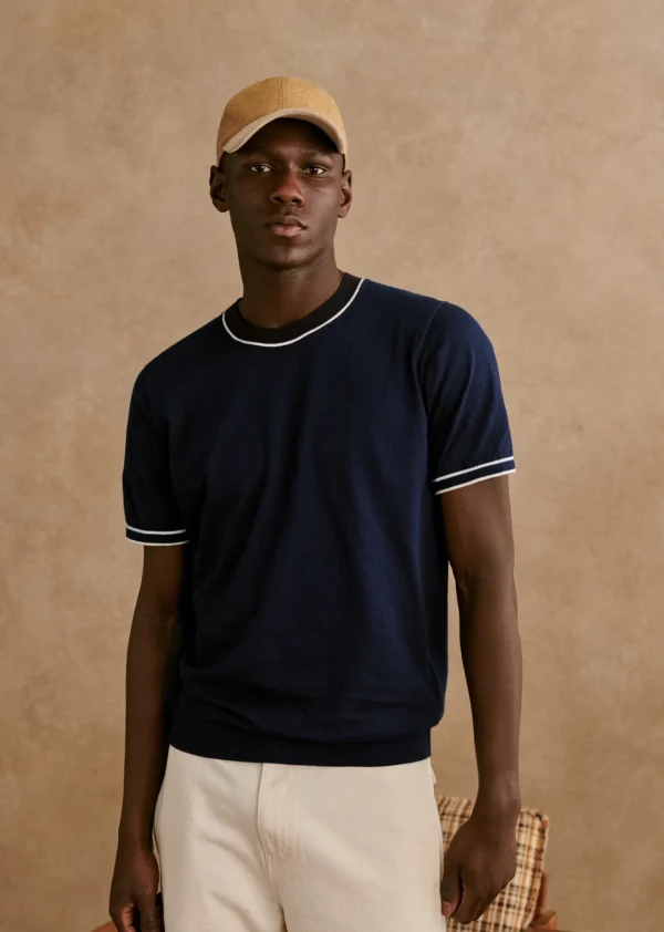 Sezane T-Shirt Corey< Anzüge | Rundhals-ausschnitt