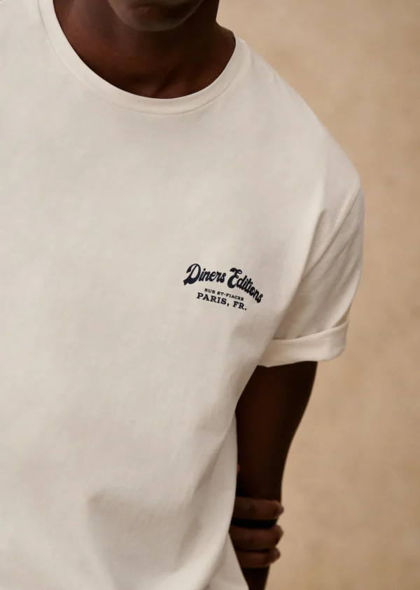Sezane T-Shirt Dinner Editions< Gemusterte t-shirts