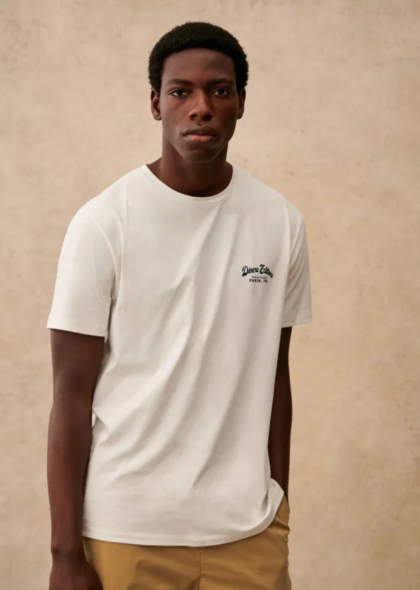 Sezane T-Shirt Dinner Editions< Gemusterte t-shirts