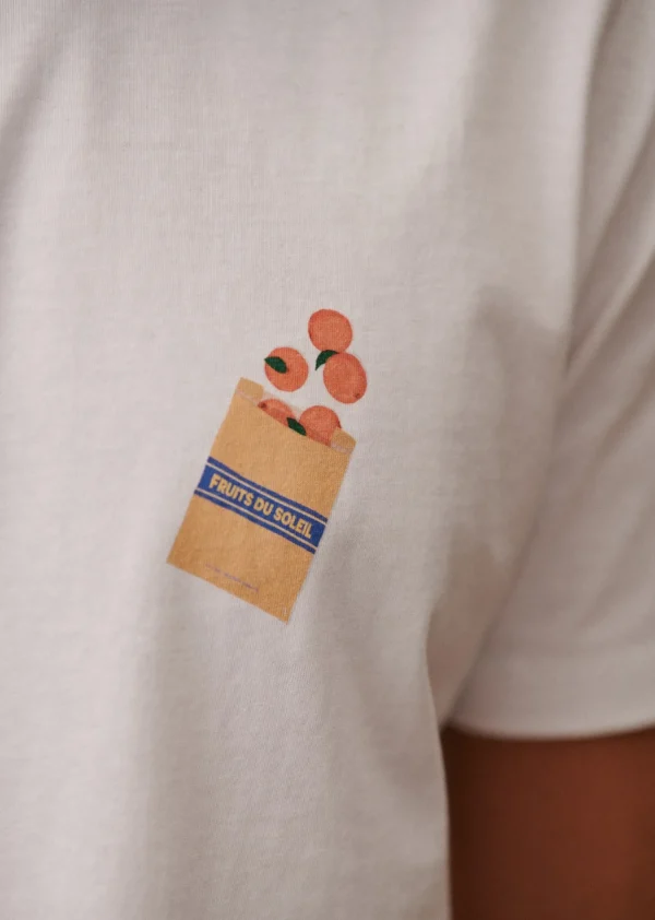 Sezane T-Shirt Fruits Du Soleil< Gemusterte t-shirts | Kurzärmelige T-shirts
