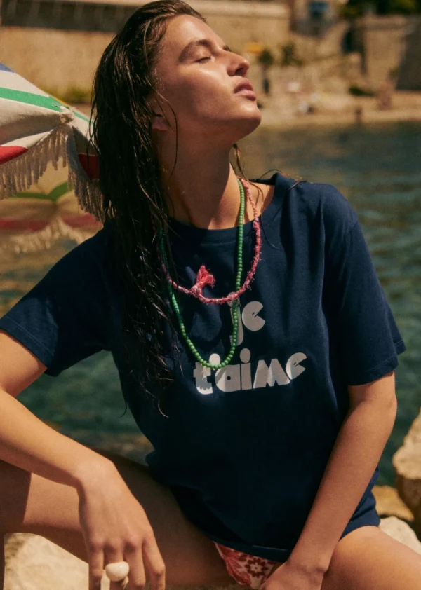 Sezane T-Shirt Je T'aime< T-shirts