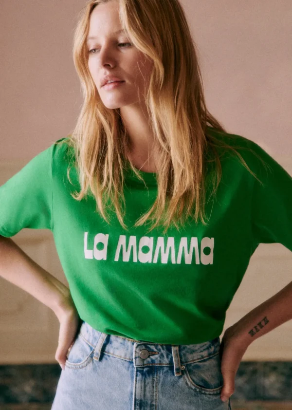 Sezane T-Shirt La Mamma< T-shirts