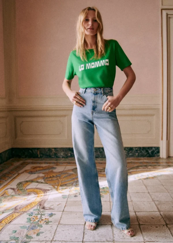 Sezane T-Shirt La Mamma< T-shirts