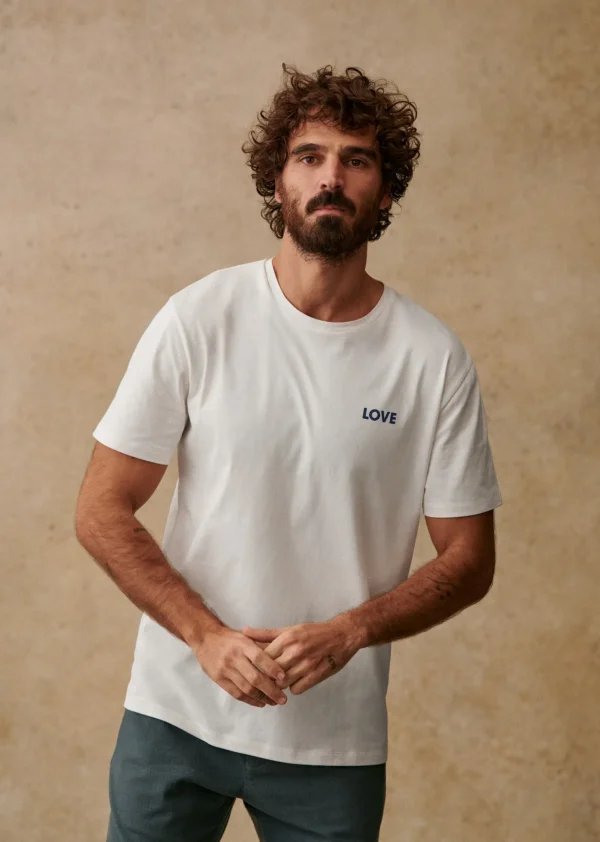 Sezane T-Shirt Love< Gemusterte t-shirts | Kurzärmelige T-shirts