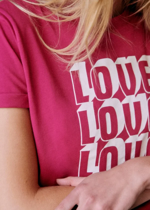 Sezane T-Shirt Love Love Love< Bademode | T-shirts