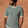 Sezane T-Shirt Maille Lucky< Kurzärmelige pullover | Masche-T-Shirts
