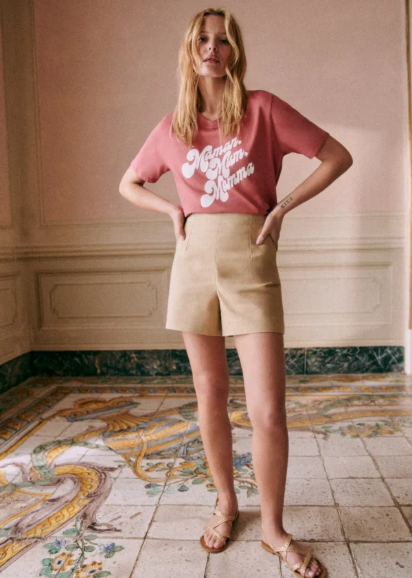 Sezane T-Shirt Maman Mum Mamma< T-shirts