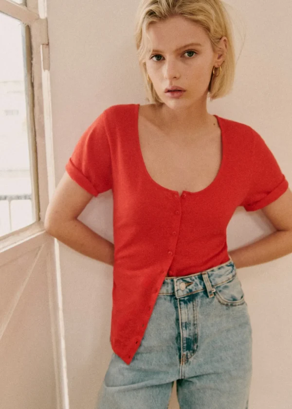 Sezane T-Shirt Milo< T-shirts