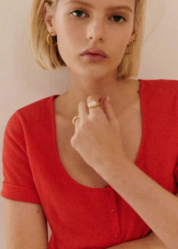 Sezane T-Shirt Milo< T-shirts