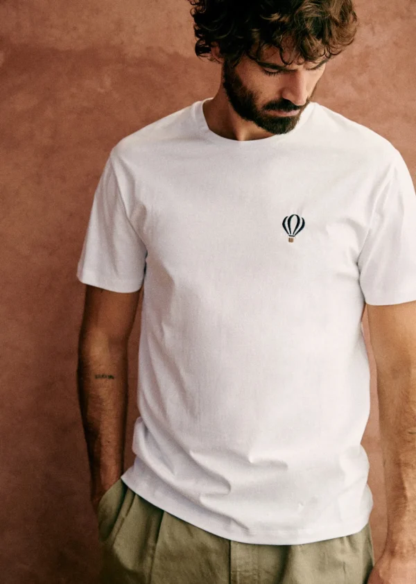 Sezane T-Shirt Montgolfière< Gemusterte t-shirts | Kurzärmelige T-shirts