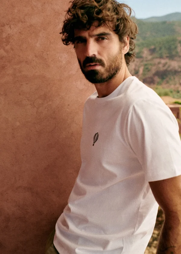 Sezane T-Shirt Montgolfière< Gemusterte t-shirts | Kurzärmelige T-shirts