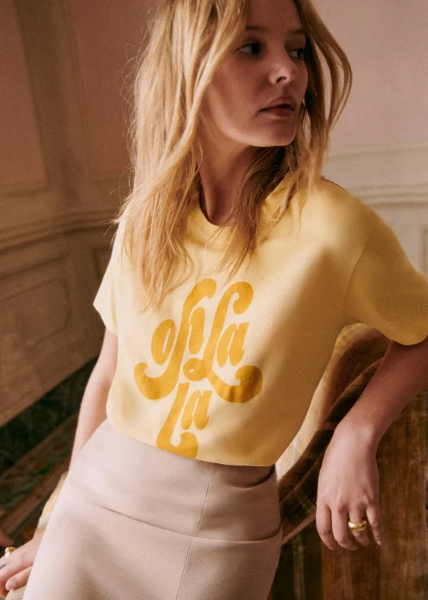 Sezane T-Shirt Oh La La< Bademode | T-shirts