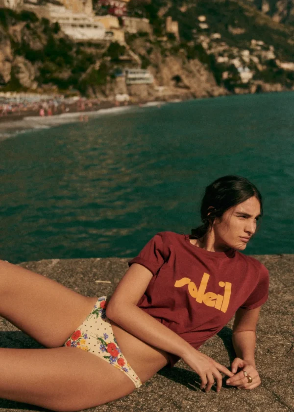 Sezane T-Shirt Soleil – Sézane X Maddy< T-shirts | Bademode