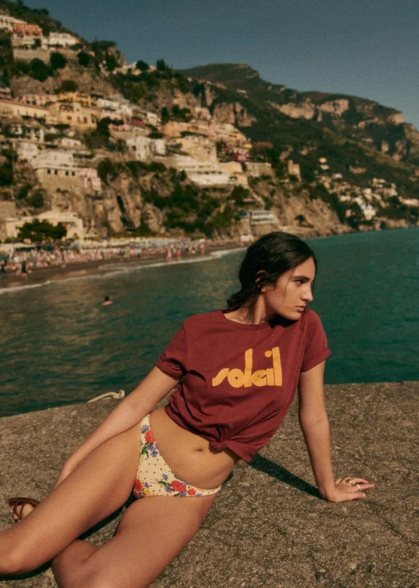 Sezane T-Shirt Soleil – Sézane X Maddy< T-shirts | Bademode