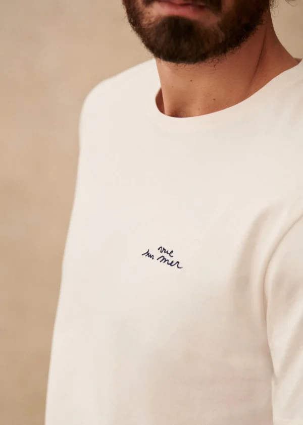 Sezane T-Shirt Vue Sur Mer< Gemusterte t-shirts
