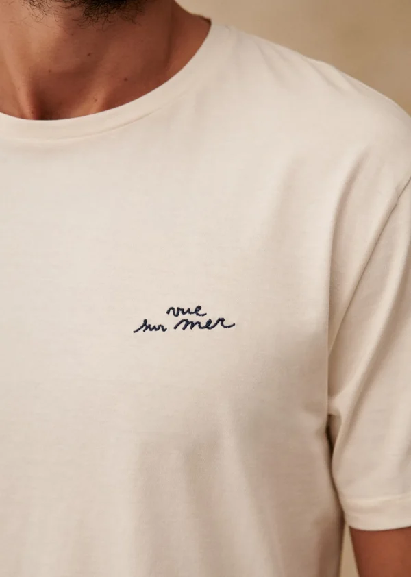 Sezane T-Shirt Vue Sur Mer< Gemusterte t-shirts