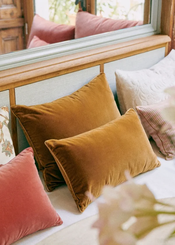 Sezane Velours-Kissen Édition -  Großes Modell< Textilien