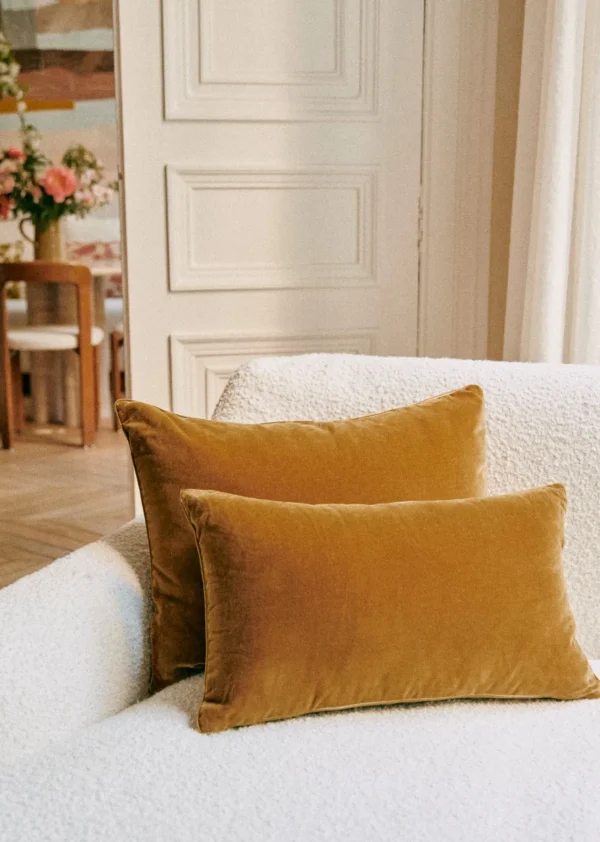 Sezane Velours-Kissen Édition -  Großes Modell< Textilien