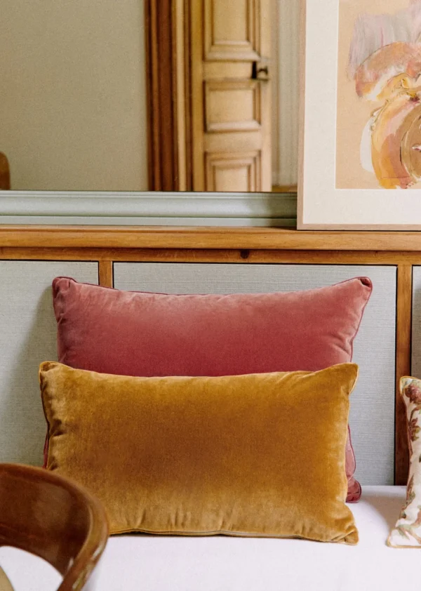 Sezane Velours-Kissen Édition -  Kleines Modell< Textilien