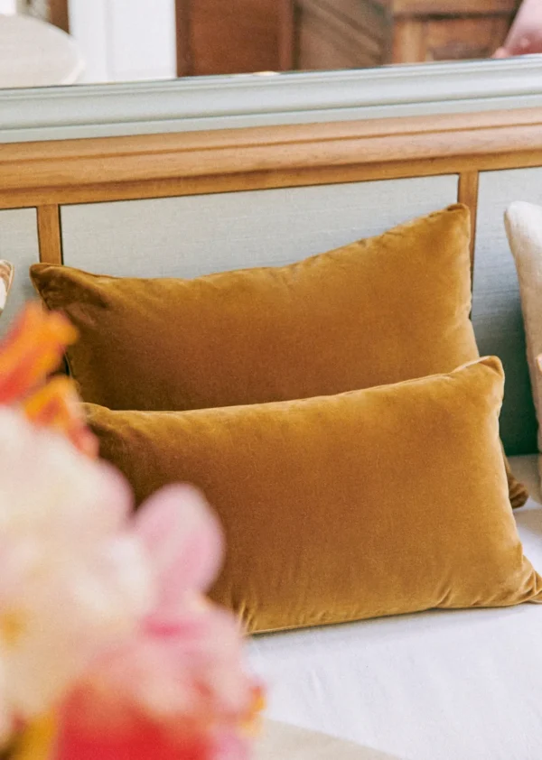 Sezane Velours-Kissen Édition -  Kleines Modell< Textilien