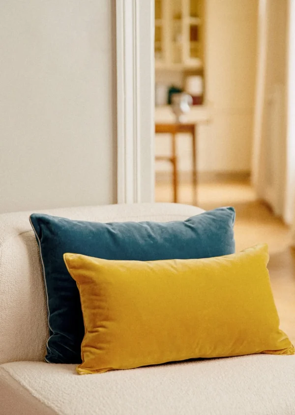 Sezane Velours-Kissen Édition -  Kleines Modell< Textilien