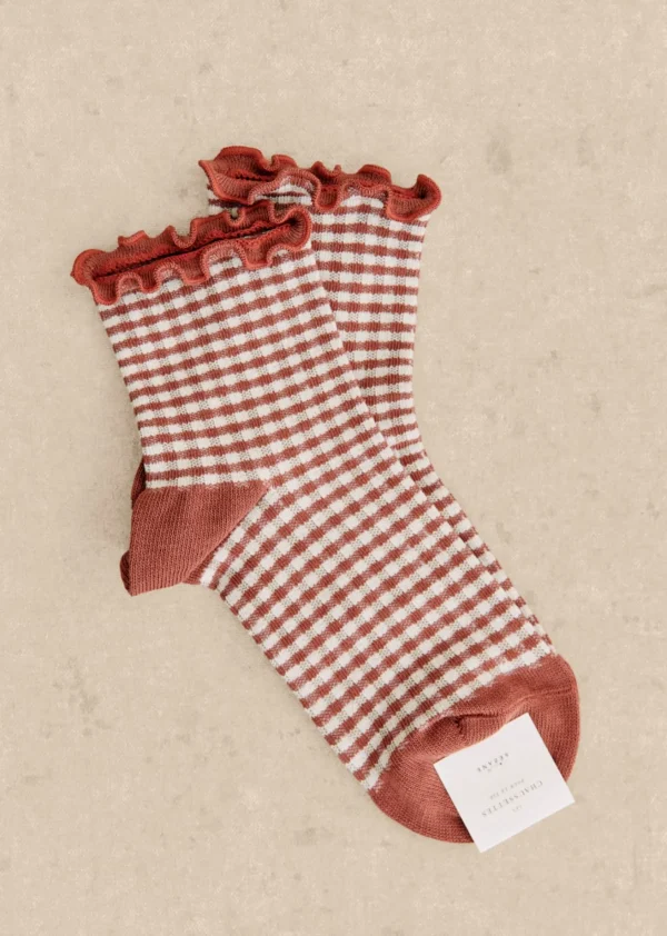 Sezane Vichy Socken< Lifestyle | Strümpfe