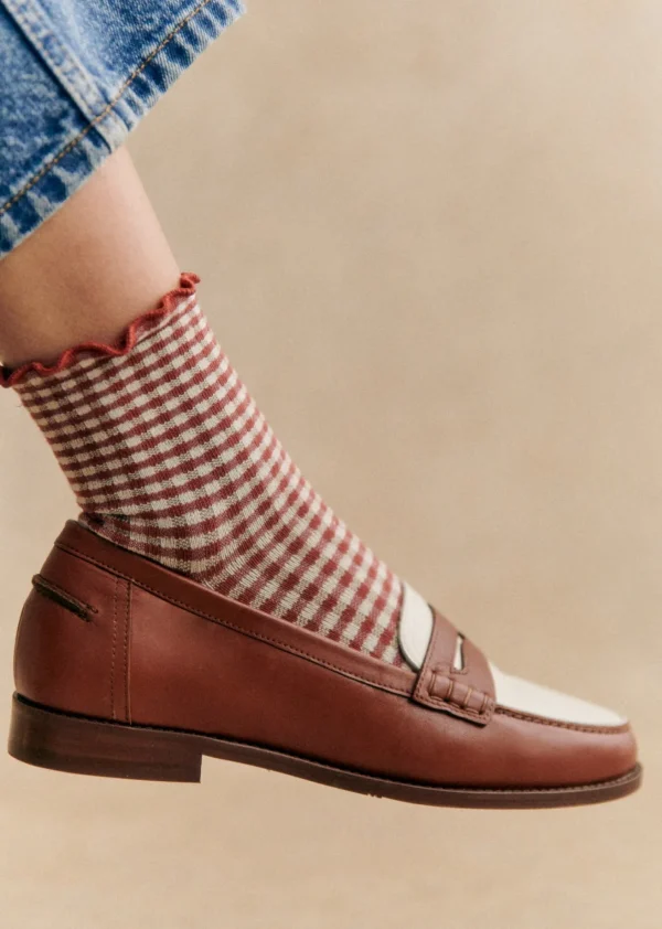 Sezane Vichy Socken< Lifestyle | Strümpfe