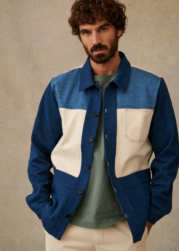 Sezane Will Patchwork< Denim
