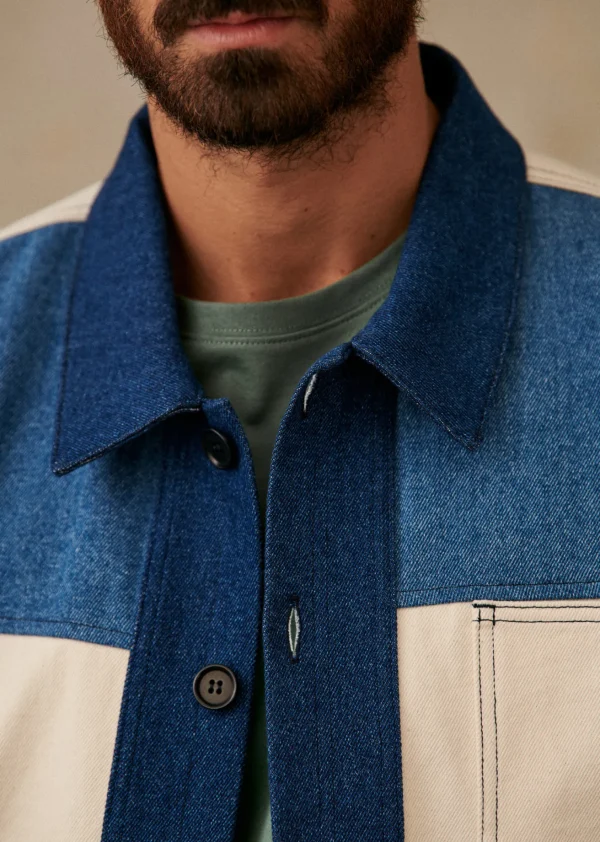 Sezane Will Patchwork< Denim